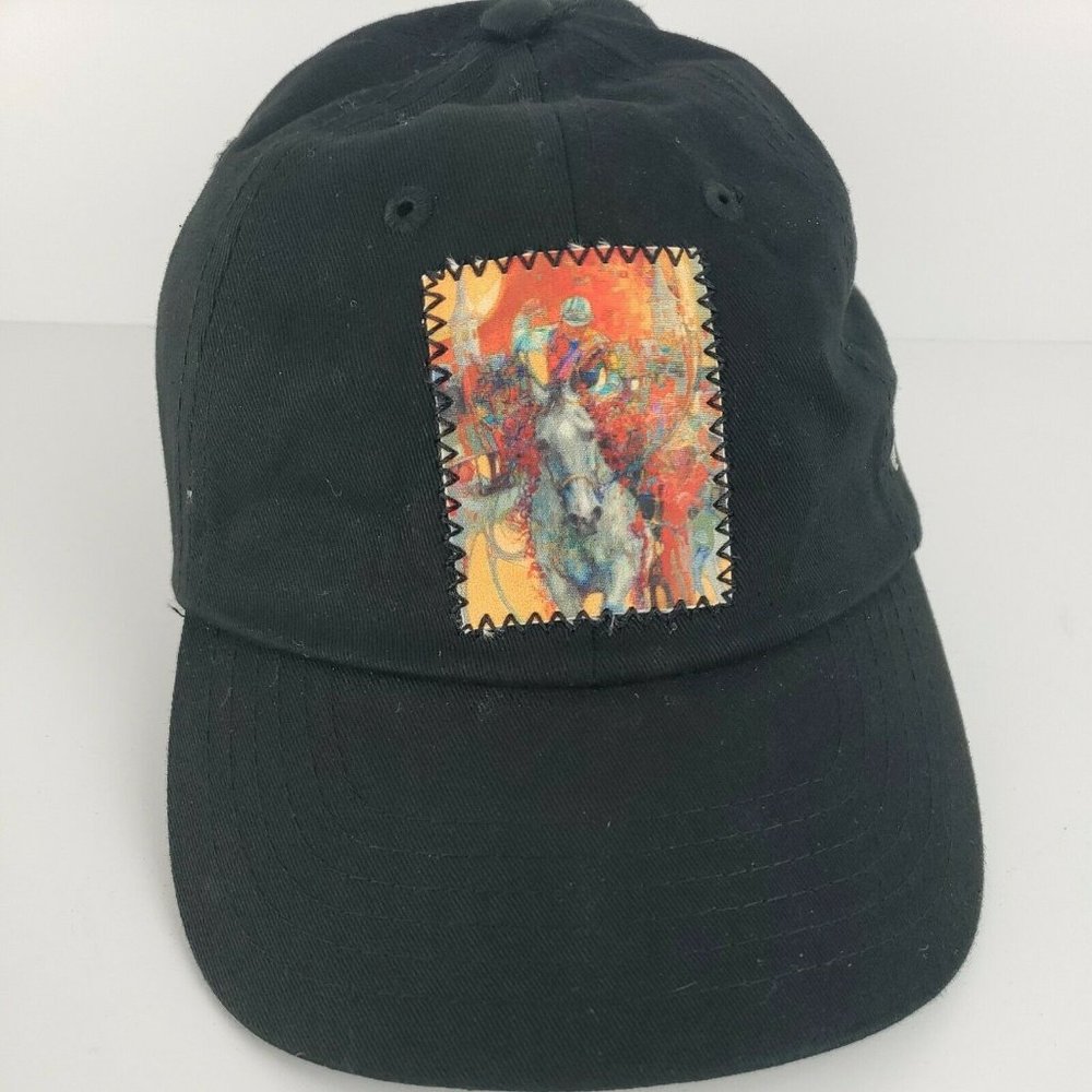 Kentucky Derby Churchill Downs 2014 Hat Cap Strapback Adjustable Size Black